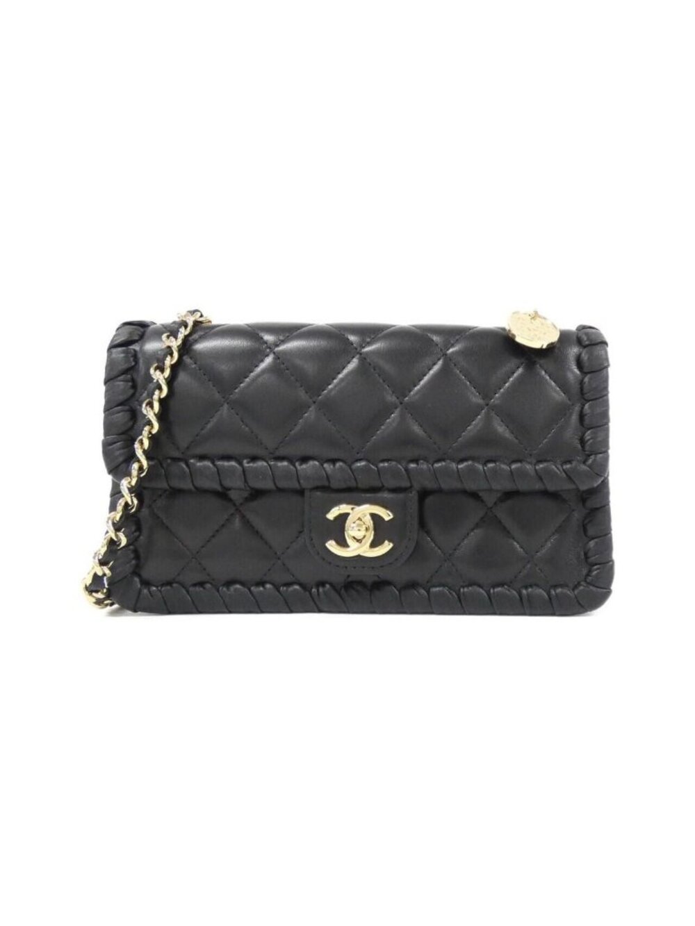 Chanel Chain Clutch Gold